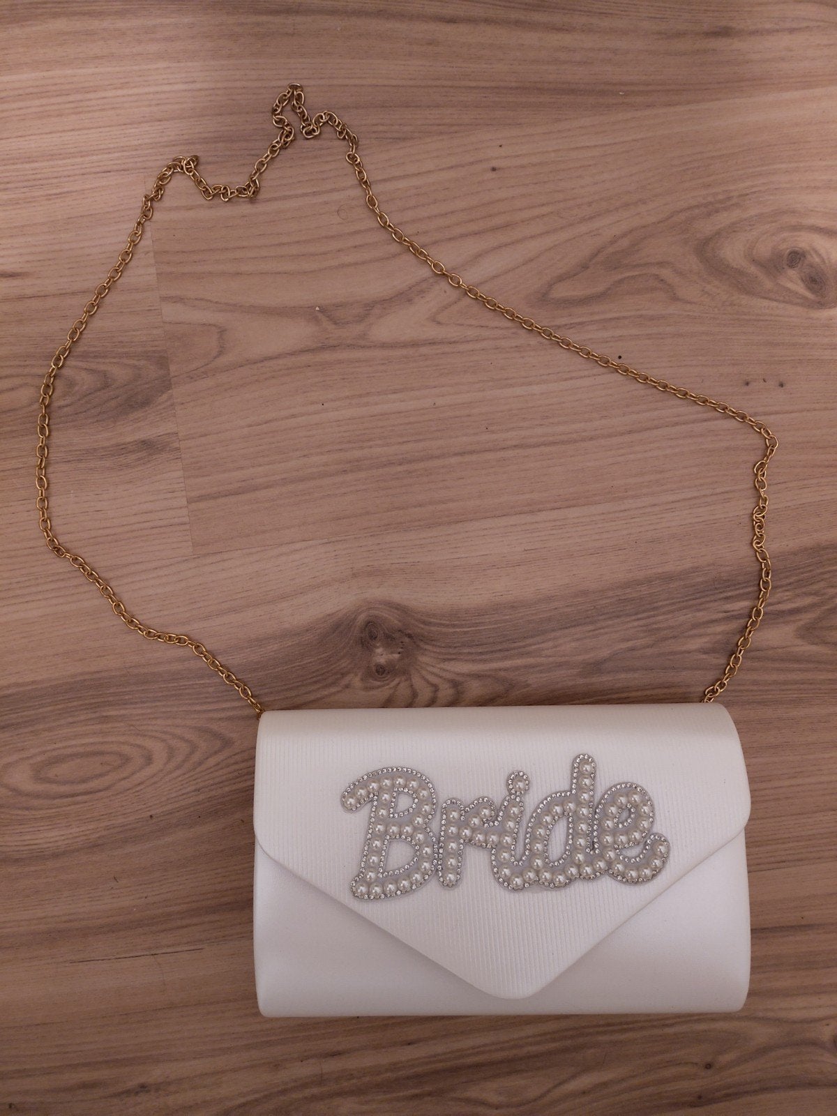 Tasje/clutch  'bride', Ophalen of Verzenden, Nieuw, Wit, Accessoires