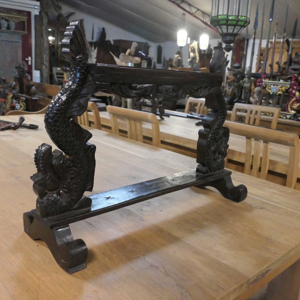 Ploncon Naga PX7 Keris Standaard met draken voor 5 Krissen