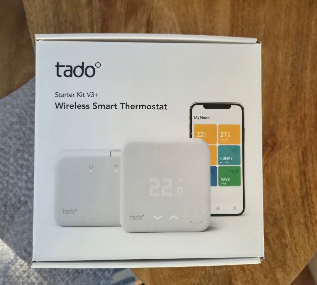 Tado Starter Kit V3+ Draadloze Slimme Thermostaat, Doe-het-zelf en Verbouw, Ophalen, Slimme thermostaat, Zo goed als nieuw