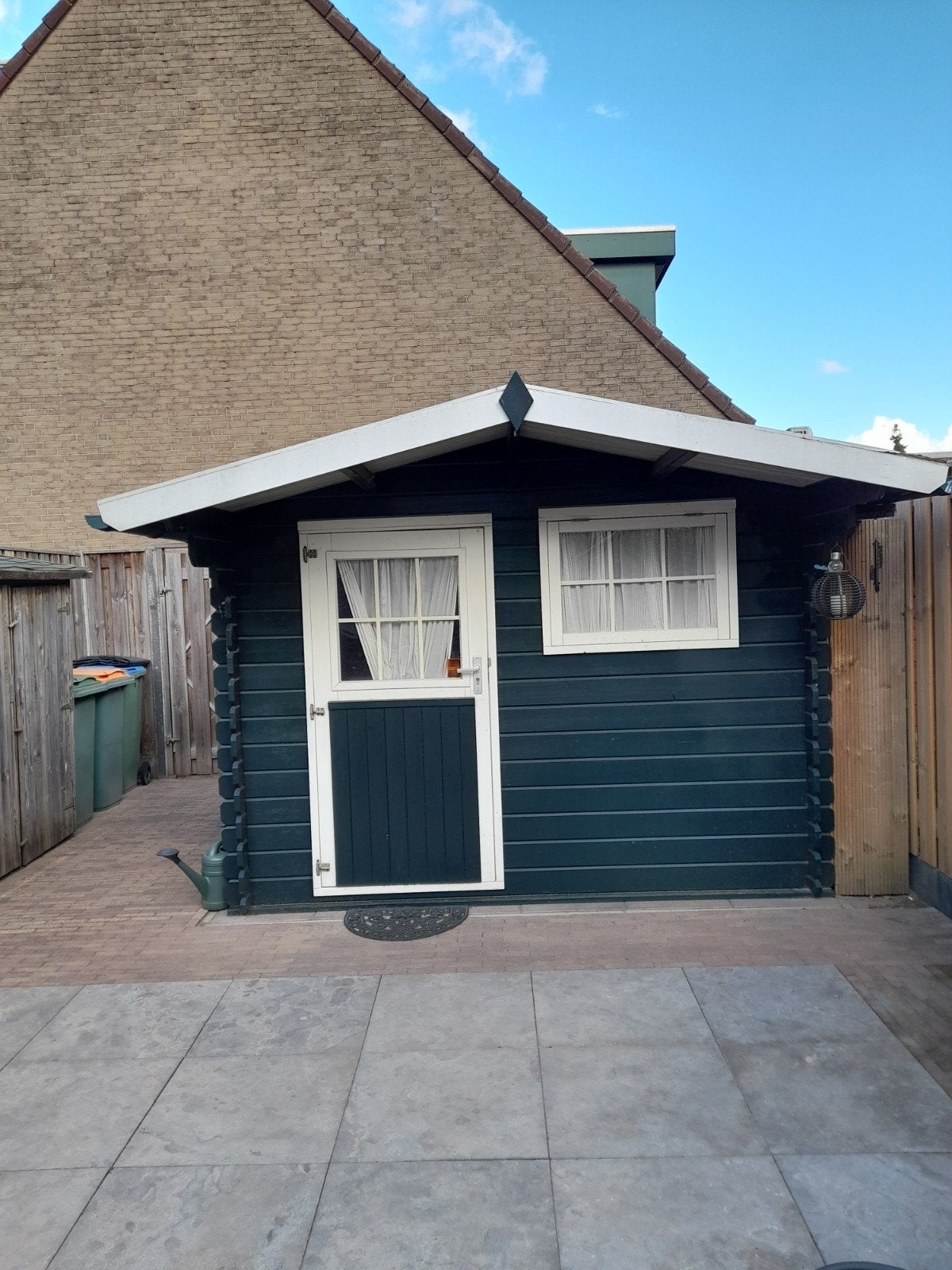 Leuk tuinhuis met afdak, Ophalen, Tuinhuis, 250 tot 500 cm, 2 ramen