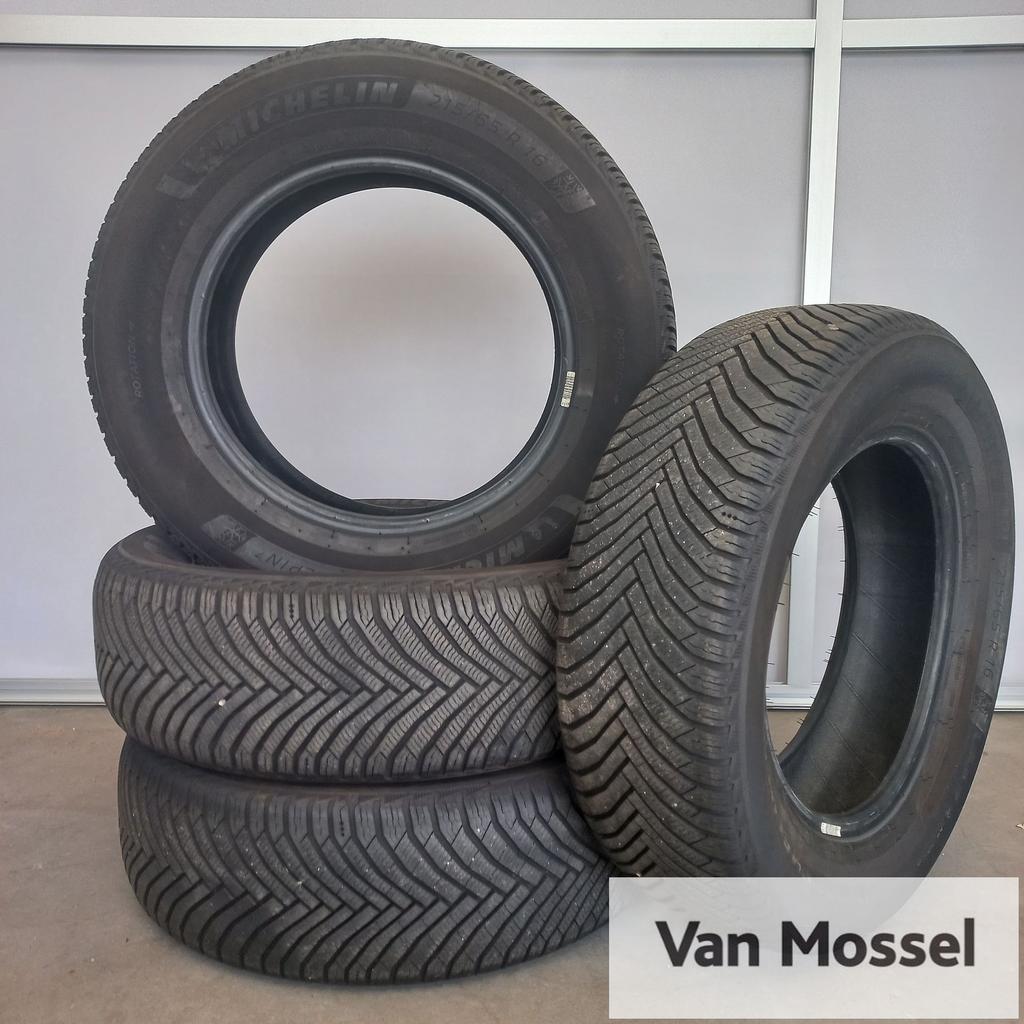 Michelin Alpin 7 215/65/R16 98H, Auto-onderdelen, Banden en Velgen, -, Band(en), Gebruikt, 215 mm