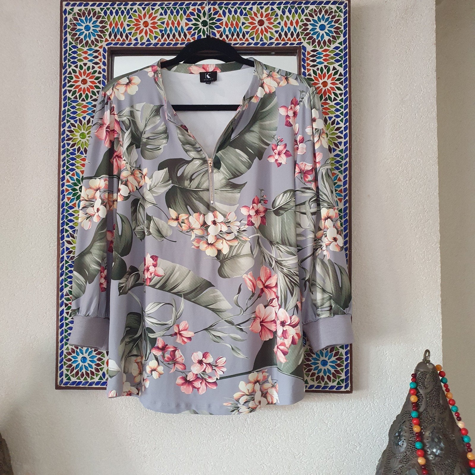 K design prachtige top maat xxl zgan, Ophalen of Verzenden, Zo goed als nieuw, Maat 46/48 (XL) of groter
