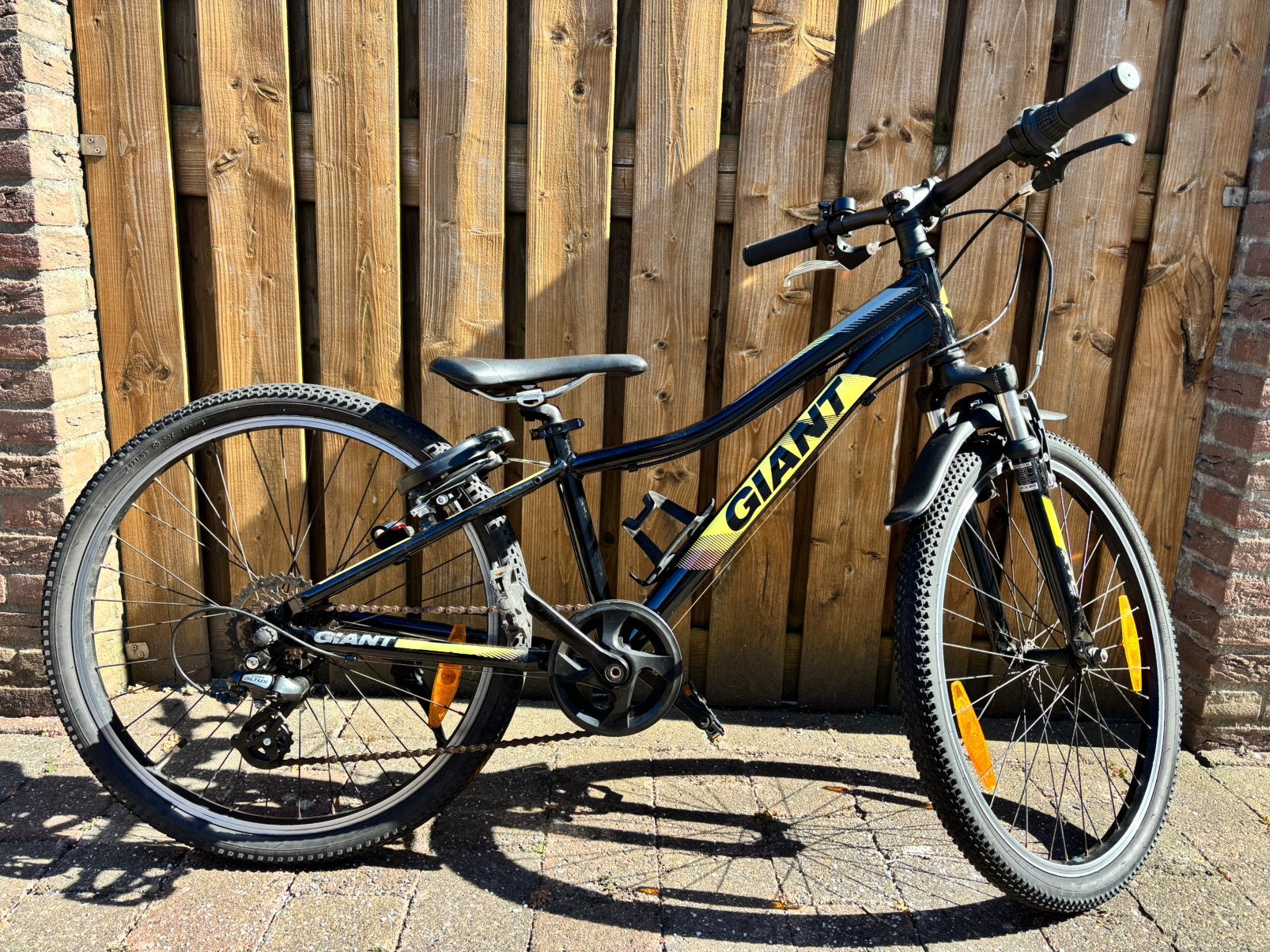Giant XTC 24 Inch (kinder) mountainbike zwart, Gebruikt, Hardtail, Giant, Ophalen