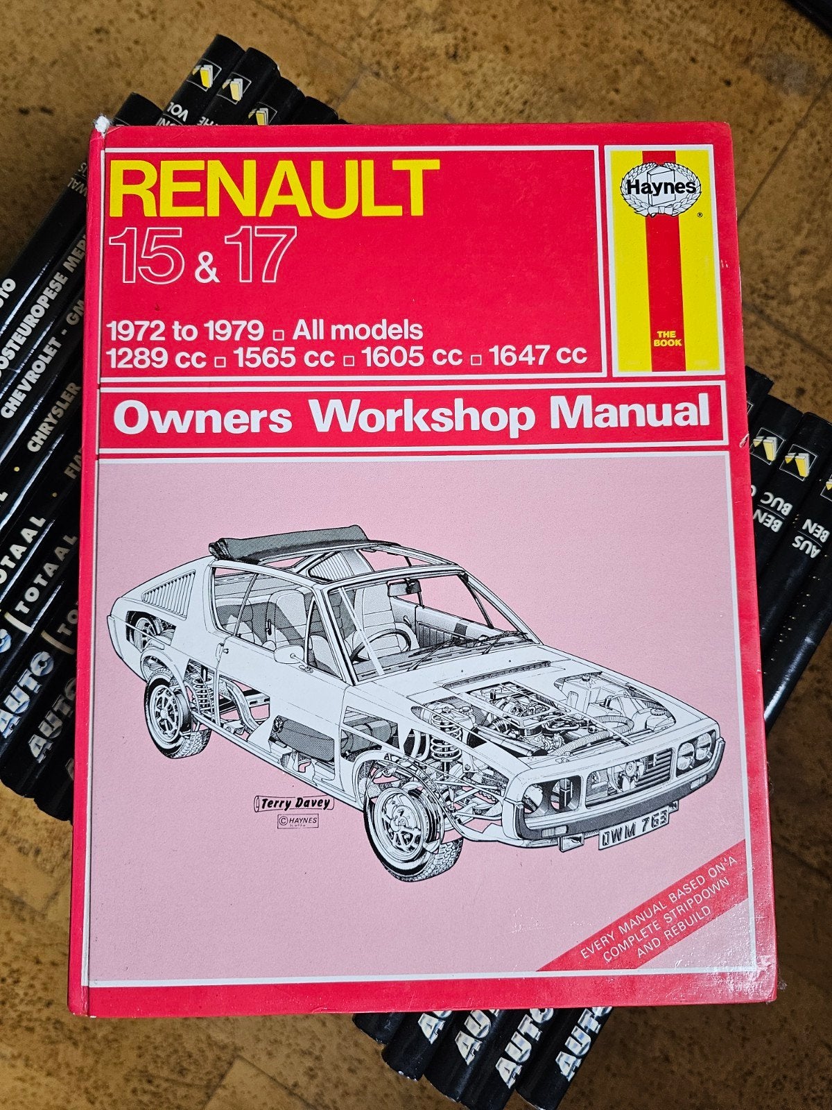 Haynes Werkplaatshandboek Renault 15 & 17 (1972-1979), Ophalen of Verzenden, Gelezen, Renault, Terry Davey