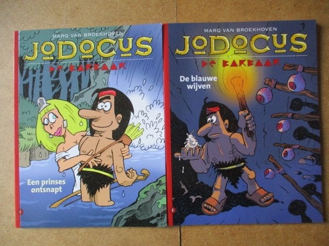 adv8816 jodocus de barbaar, Eén stripboek, Ophalen, Gelezen