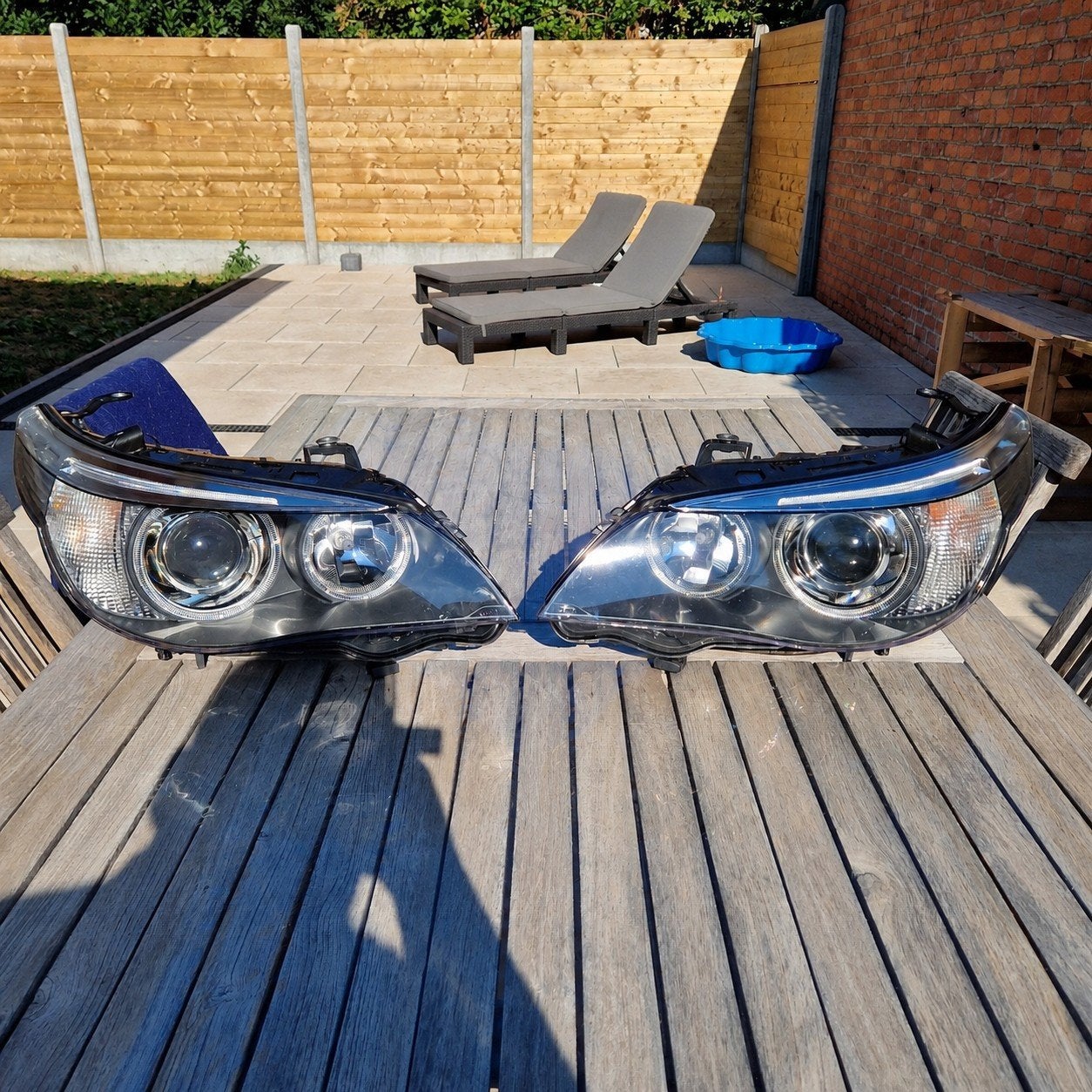 Bmw e60 koplampen nieuw, Ophalen of Verzenden, Nieuw, BMW