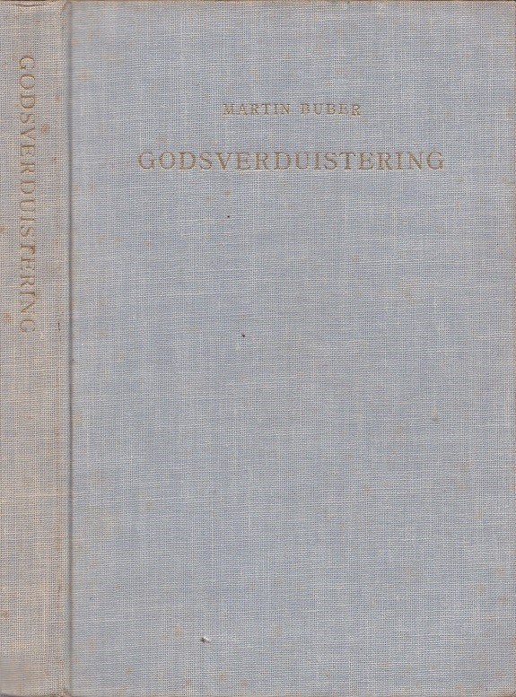 Godsverduistering - Martin Buber, Gelezen, Martin Buber, Ophalen of Verzenden, Cultuurfilosofie