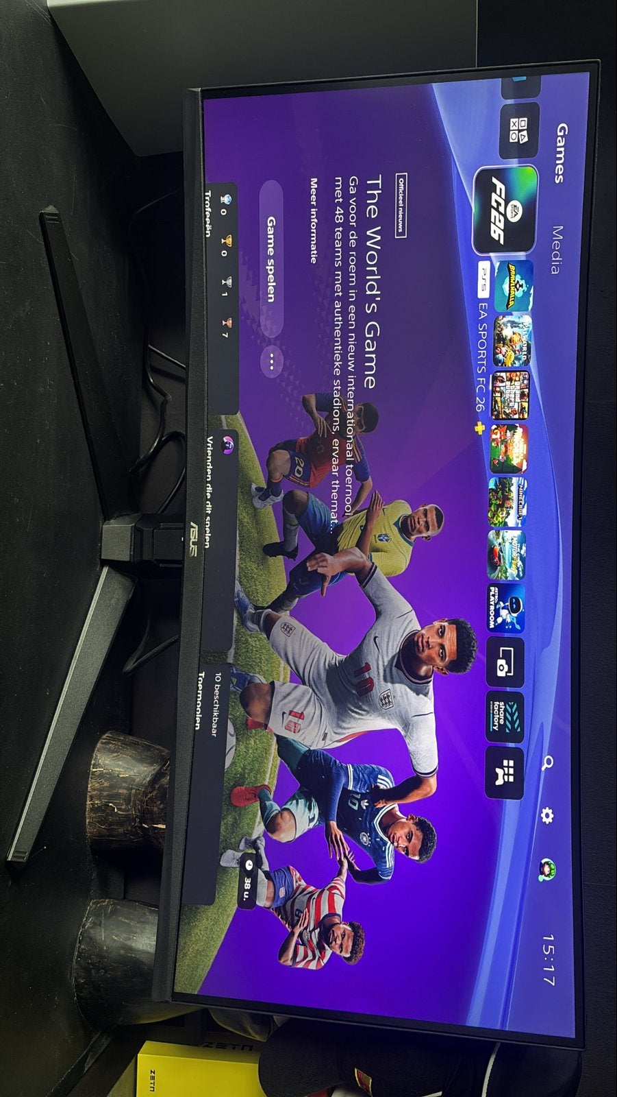 ASUS TUF Gaming Ultrawide Gaming Monitor 180Hz, Computers en Software, Monitoren, Curved, VA, Minder dan 1 ms, Zo goed als nieuw