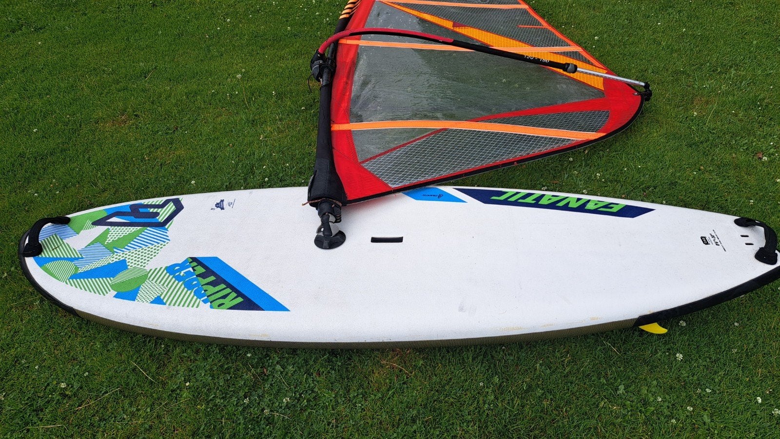 Complete beginners set windsurfsup fanatic ripper, Watersport en Boten, Windsurfen, Gebruikt, Complete set, Ophalen of Verzenden