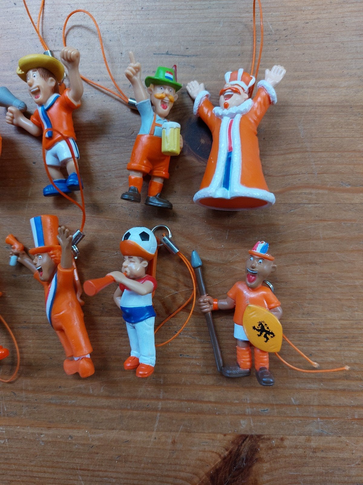 Het oranje legioen poppetjes emté WK voetbal, Verzamelen, Poppetjes en Figuurtjes, Ophalen of Verzenden