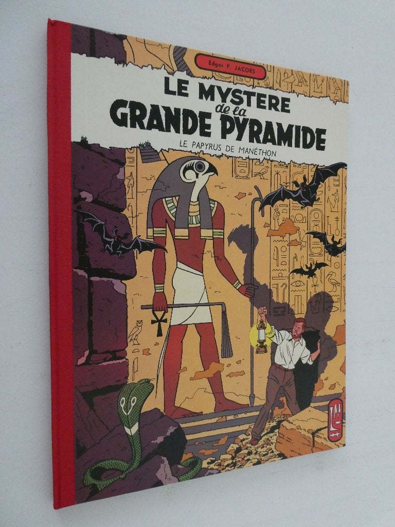 Blake en Mortimer  - 01_HC_G_Le mystère de la grande pyramid, Eén stripboek, Ophalen of Verzenden, Zo goed als nieuw, Edgar P. Jacobs