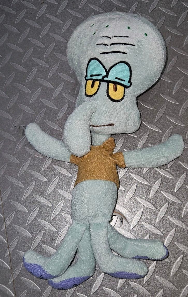 Octo Tentakel Knuffel - SpongeBob Nickelodeon, Gebruikt, Overige merken, Overige karakters, Overige typen