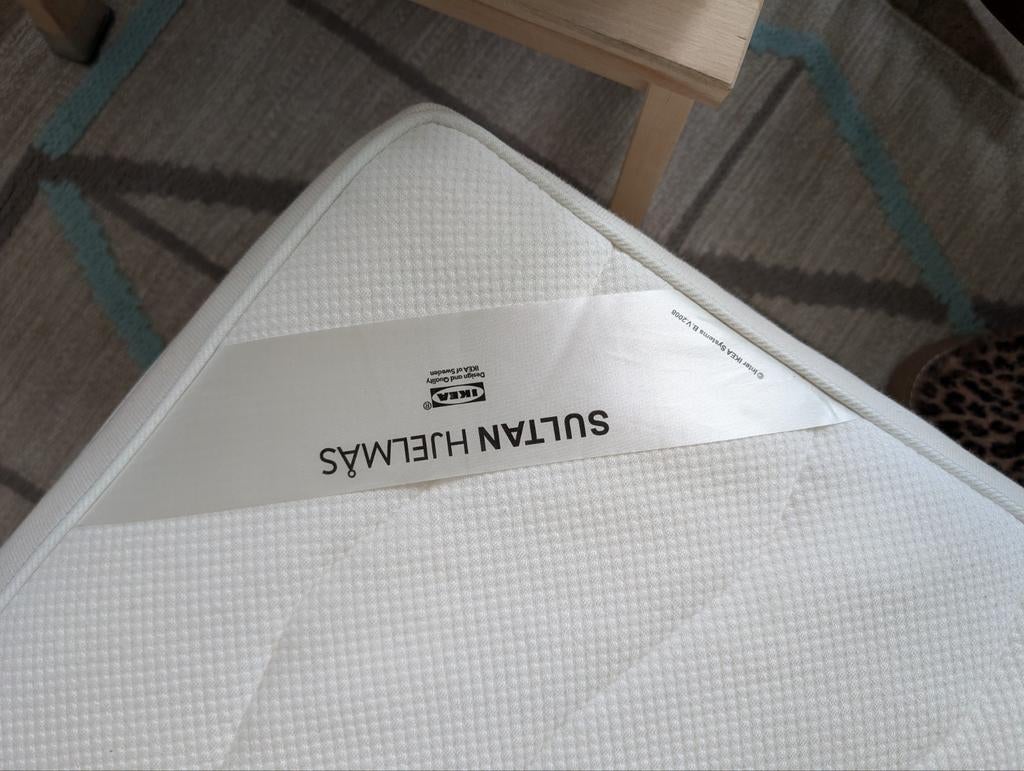 IKEA SULTAN HJELMAS matras met memoryfoam 90x200, Huis en Inrichting, Slaapkamer | Matrassen en Bedbodems, Gebruikt, Matras, 90 cm