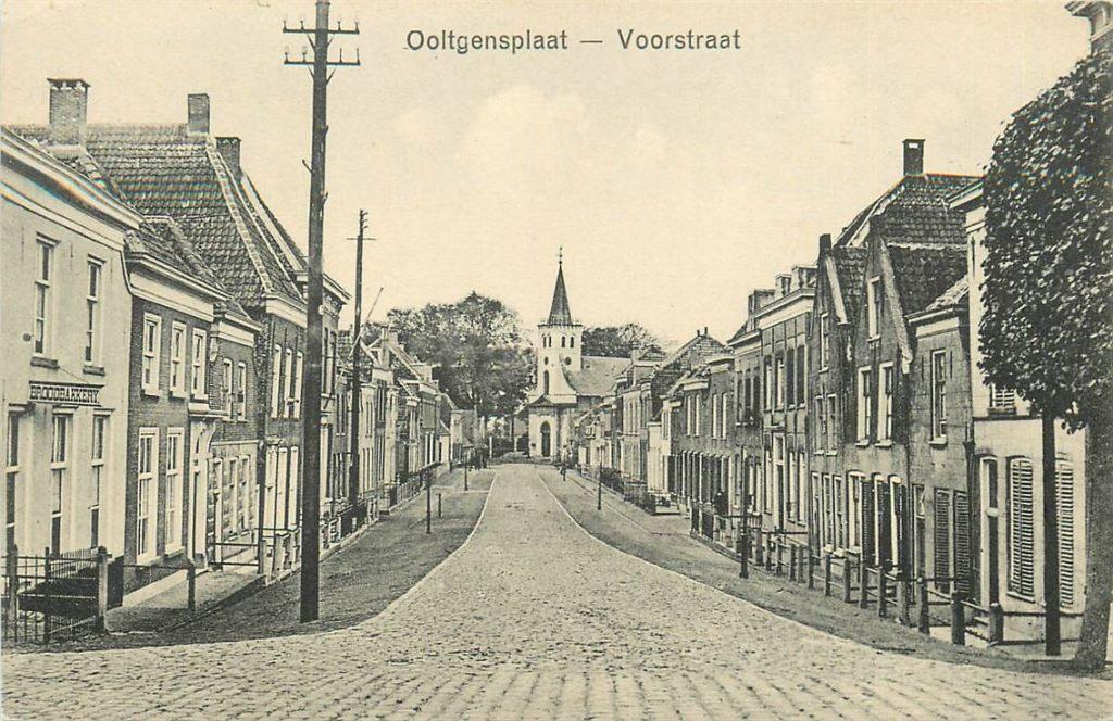 701-393-019 Ooltgensplaat Voorstraat, Verzamelen, Verzenden, Voor 1920, Zuid-Holland