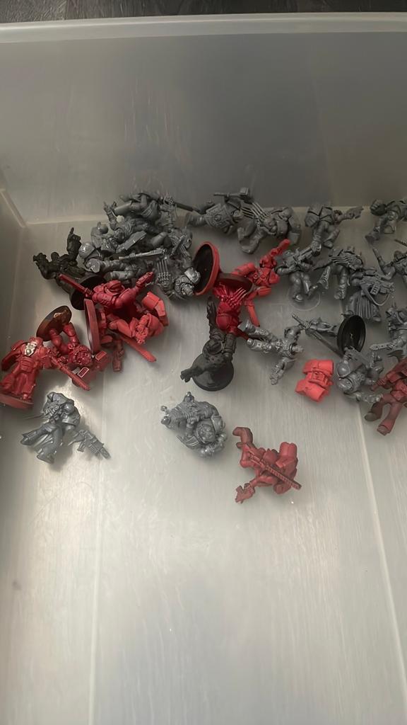 “First Born Blood Angels” te koop, Hobby en Vrije tijd, Wargaming, Ophalen of Verzenden, Gebruikt, Warhammer 40000, Figuurtje(s)