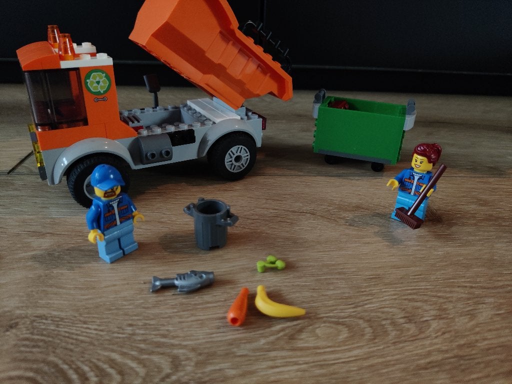 Lego City vuilniswagen 60220, City, Lego, Ophalen of Verzenden, Zo goed als nieuw