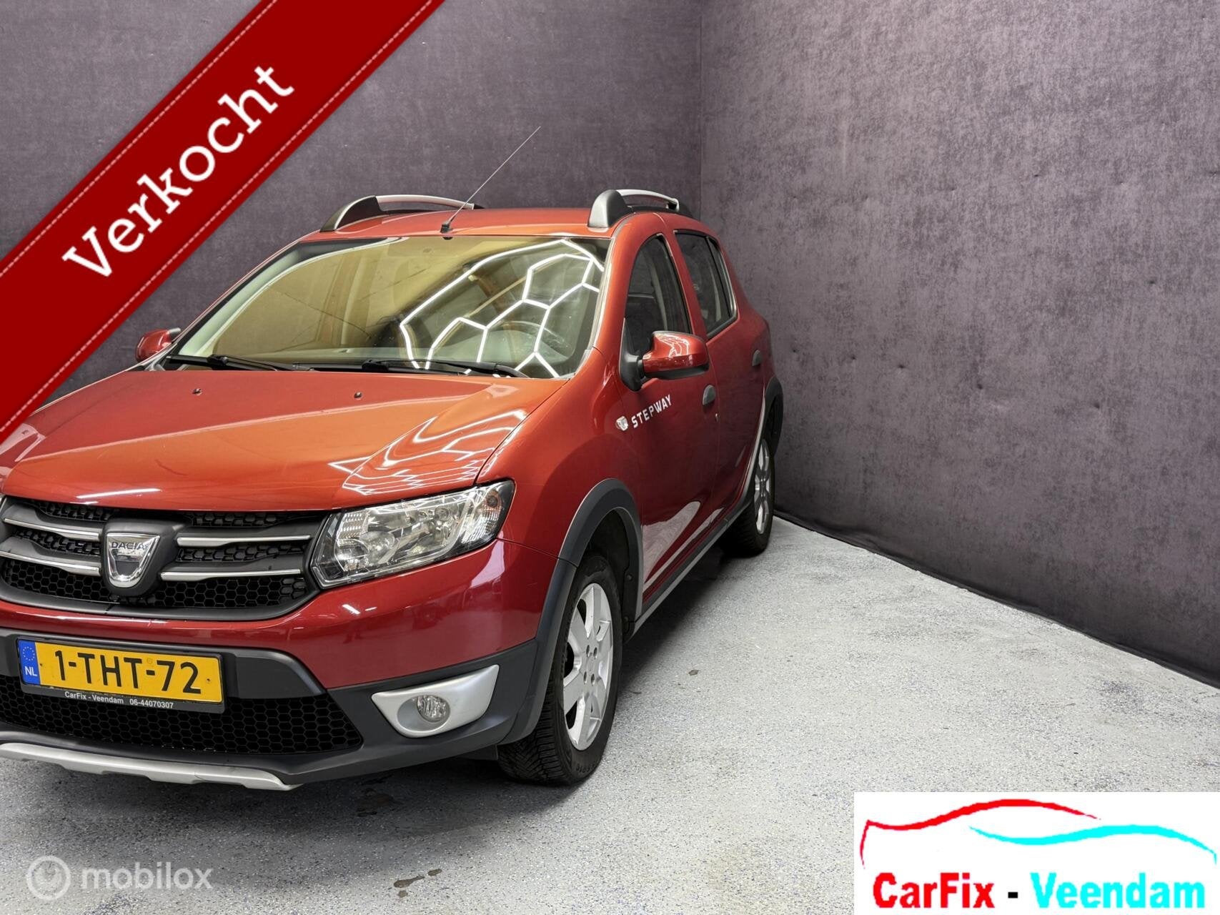 Dacia Sandero 0.9 TCe Stepway Lauréate EXPORT-HANDEL, Auto's, Voorwielaandrijving, 40 €/maand, Origineel Nederlands, Bedrijf