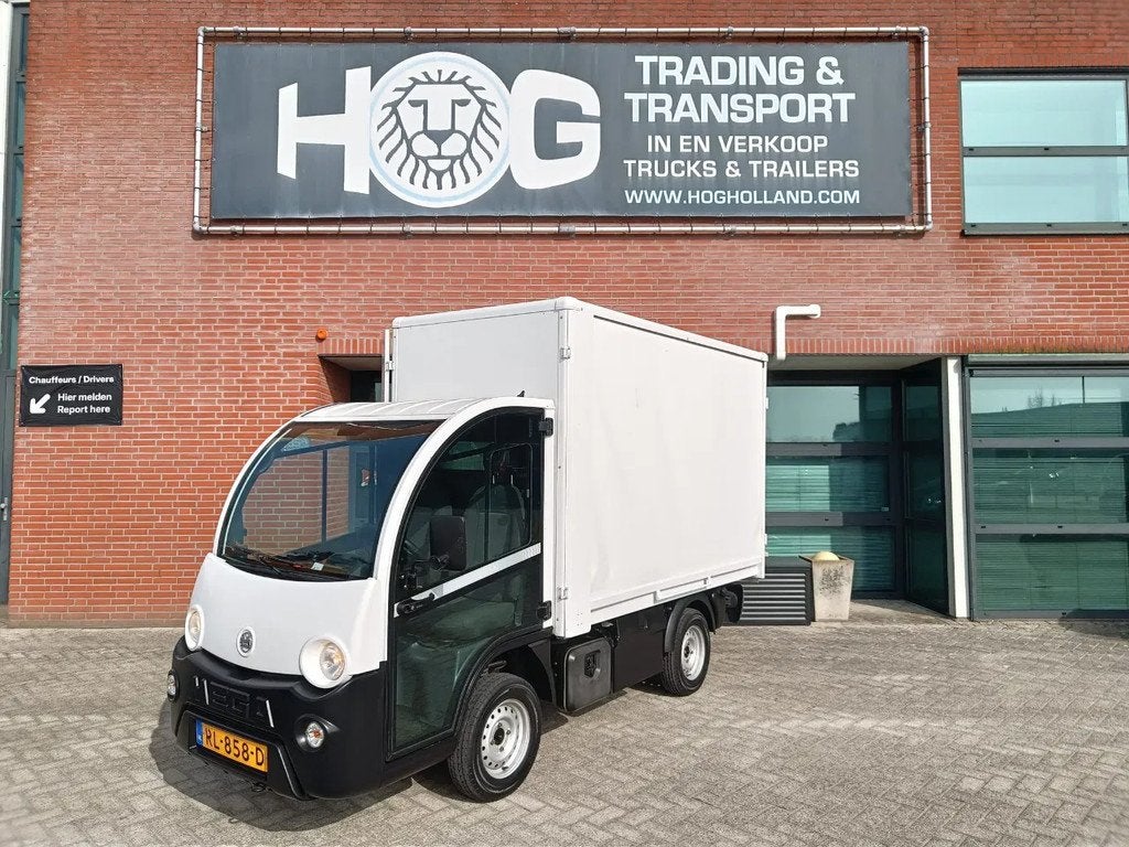 Mega M10 ECO Bedrijfswagen / NIEUWE APK ! / RL-858-D, Auto's, Overige Auto's, Gebruikt, Overige carrosserieën, Wit, 2 stoelen