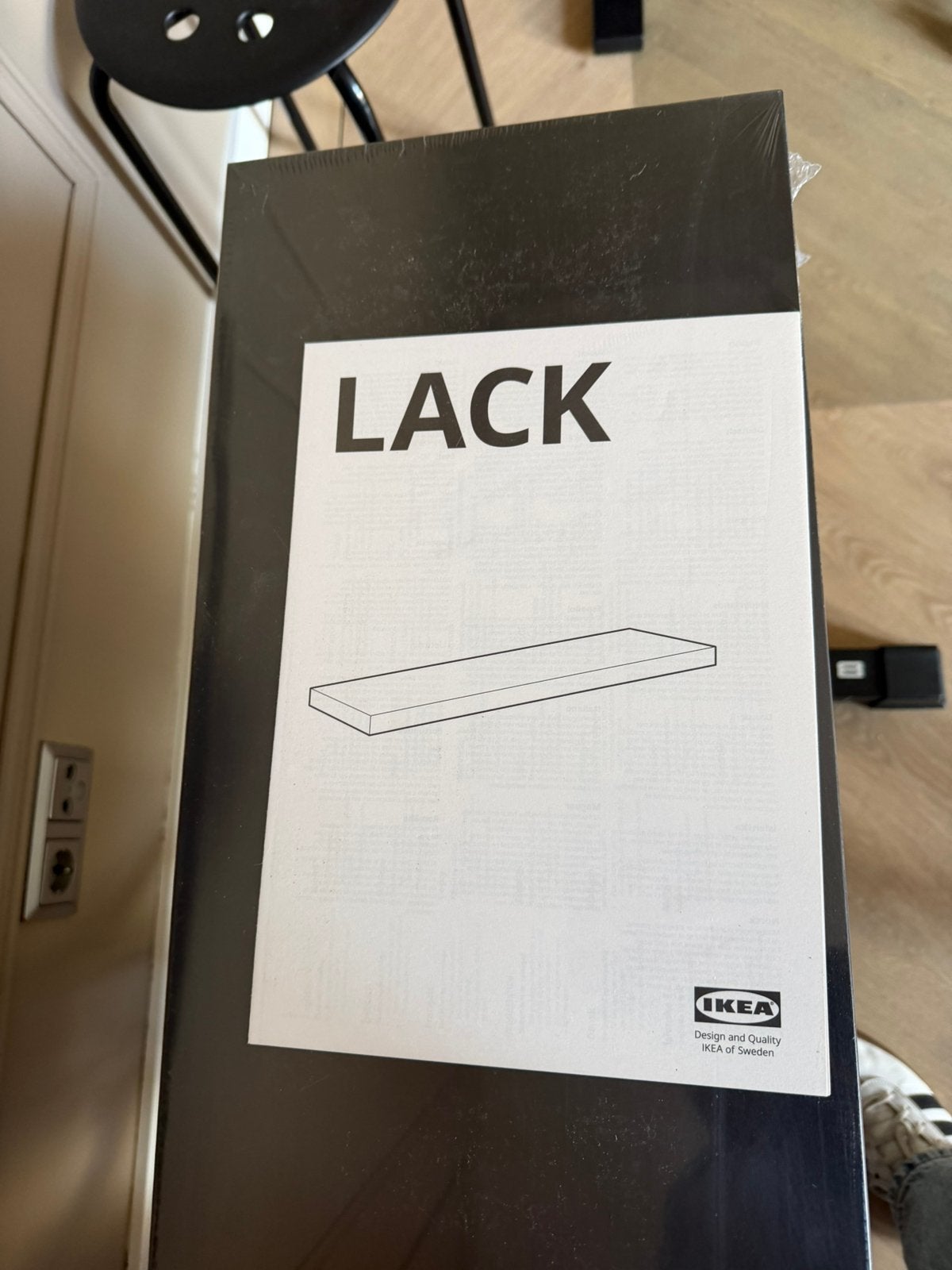 4 IKEA LACK planken - Nieuw in verpakking, Huis en Inrichting, Woonaccessoires | Wandplanken en Boekenplanken, Ophalen, Nieuw