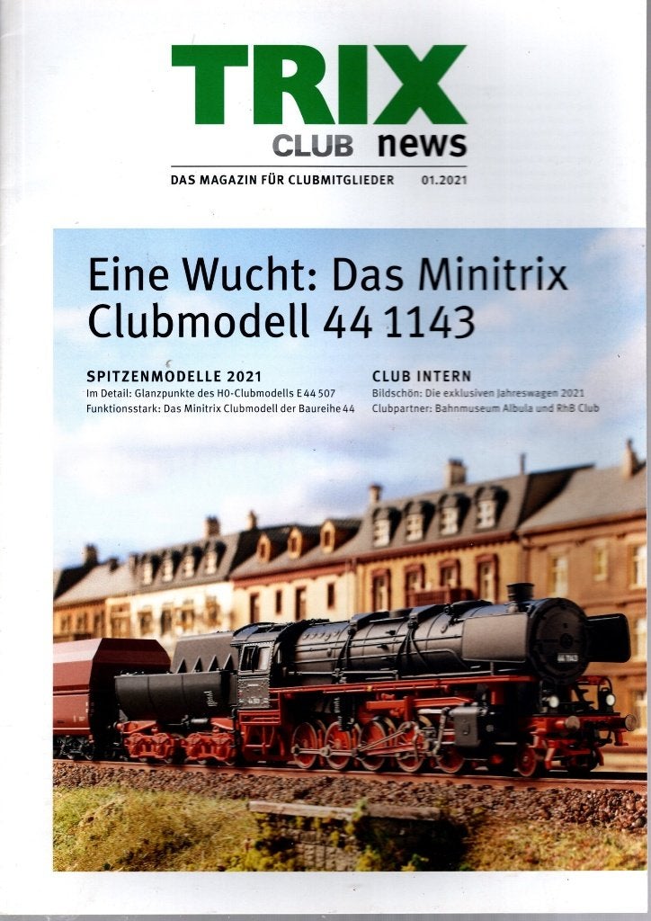 Trix club news jan 2021, Hobby en Vrije tijd, Modeltreinen | H0, Gelijkstroom, Verzenden, Trix, Boek, Tijdschrift of Catalogus
