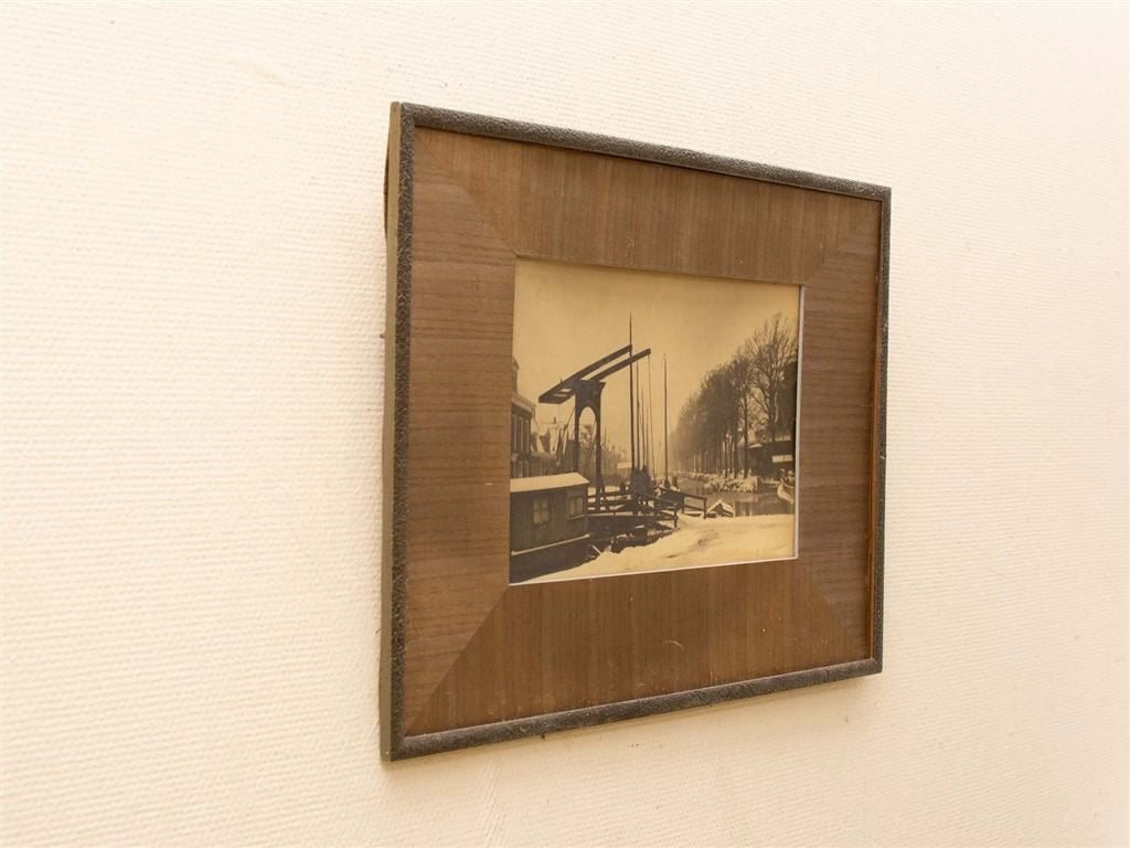 Prent van een brug 37440, Ophalen of Verzenden, Voor 1920, Ongelopen, Utrecht