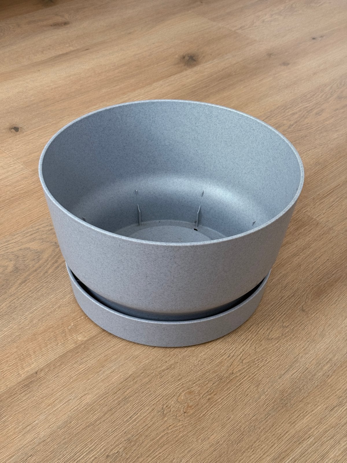 Elho Greenville bloempot 33cm / 12 liter, Kunststof, Rond, Zo goed als nieuw, Minder dan 40 cm