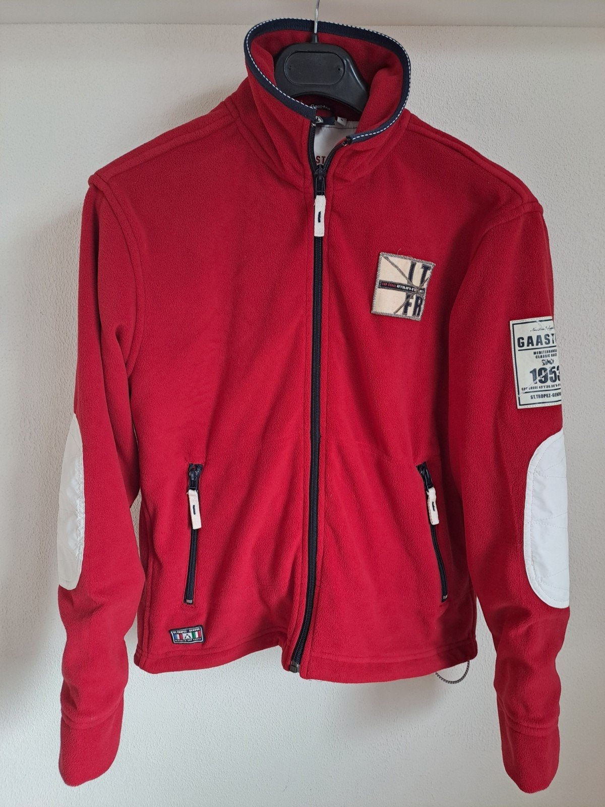 Gaastra Fleece Jas Rood Maat S, Ophalen of Verzenden, Zo goed als nieuw, Rood