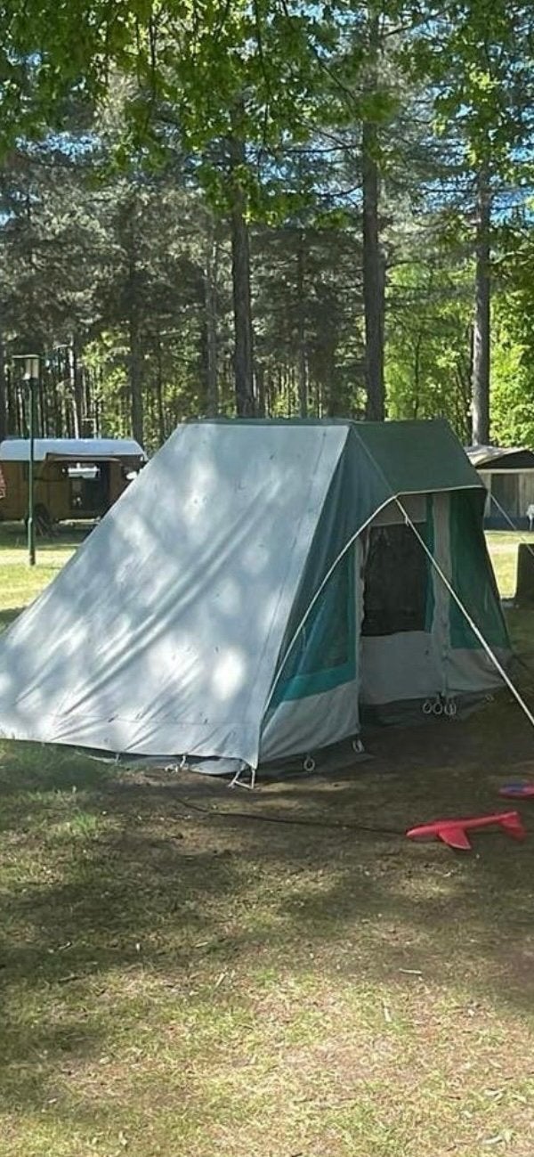 Vintage tent, Caravans en Kamperen, Ophalen of Verzenden, Gebruikt, Tot en met 3