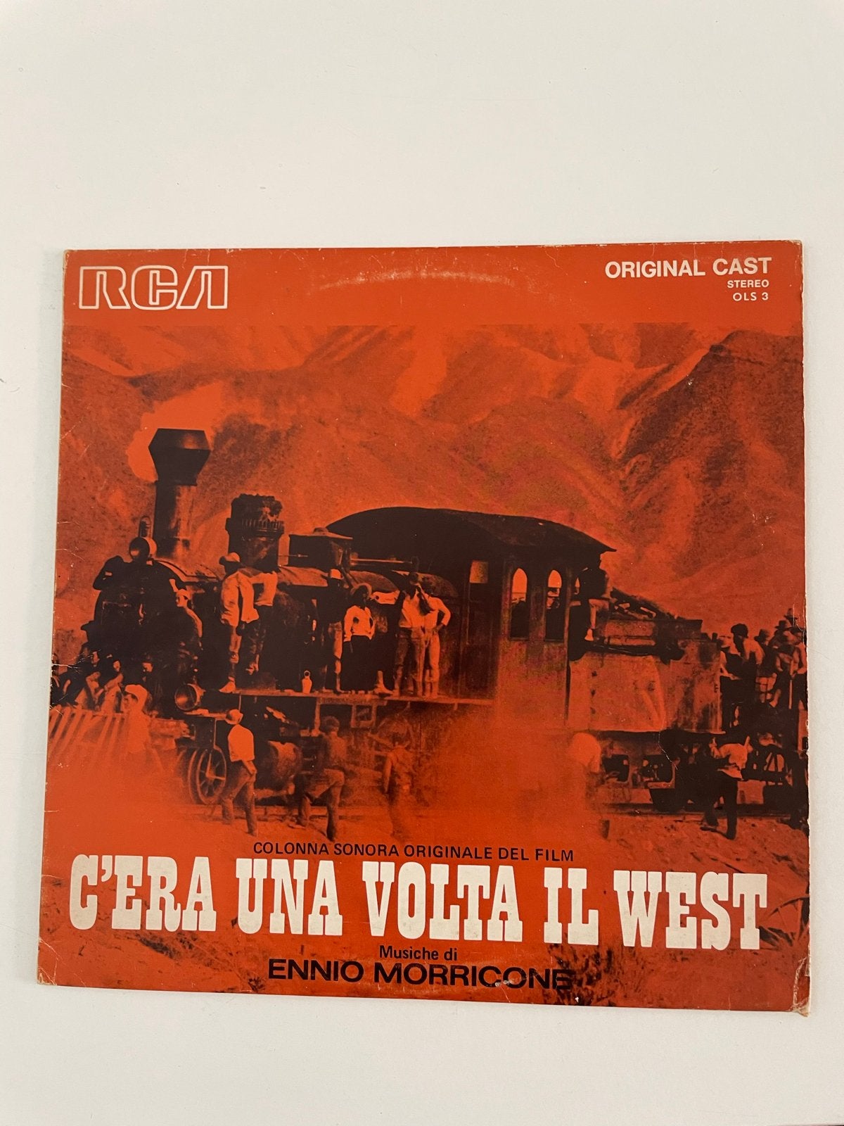 Ennio Morricone - C'era Una Volta Il West LP (1969), Cd's en Dvd's, Vinyl | Filmmuziek en Soundtracks, Gebruikt, Originele persing