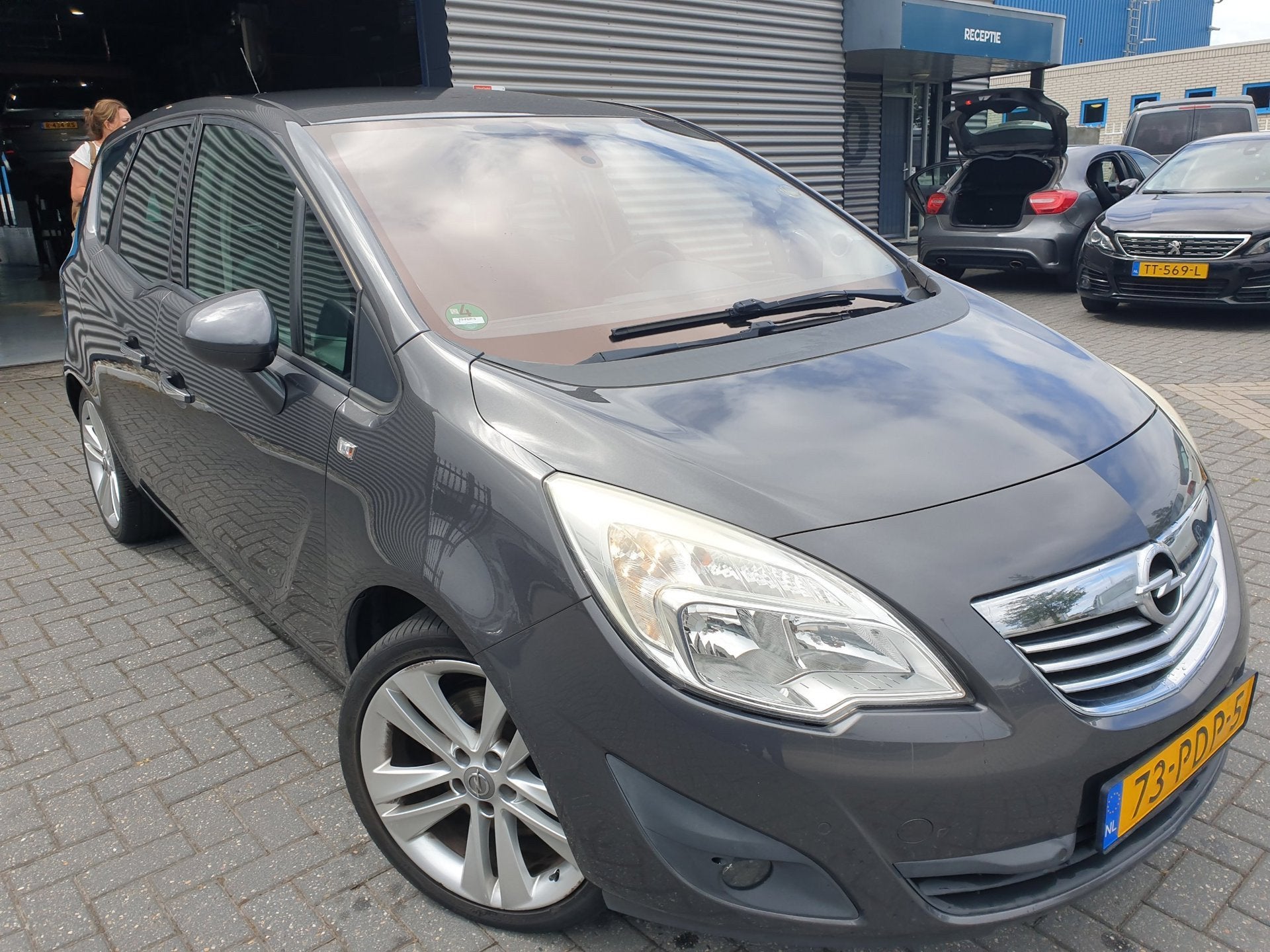 Opel Meriva 1.4 Turbo Cosmo, Auto's, Voorwielaandrijving, Euro 5, Gebruikt, 680 kg