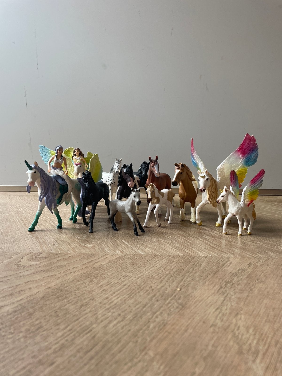 Grote Schleich paarden en stal collectie, Ophalen, Gebruikt, Jongen of Meisje