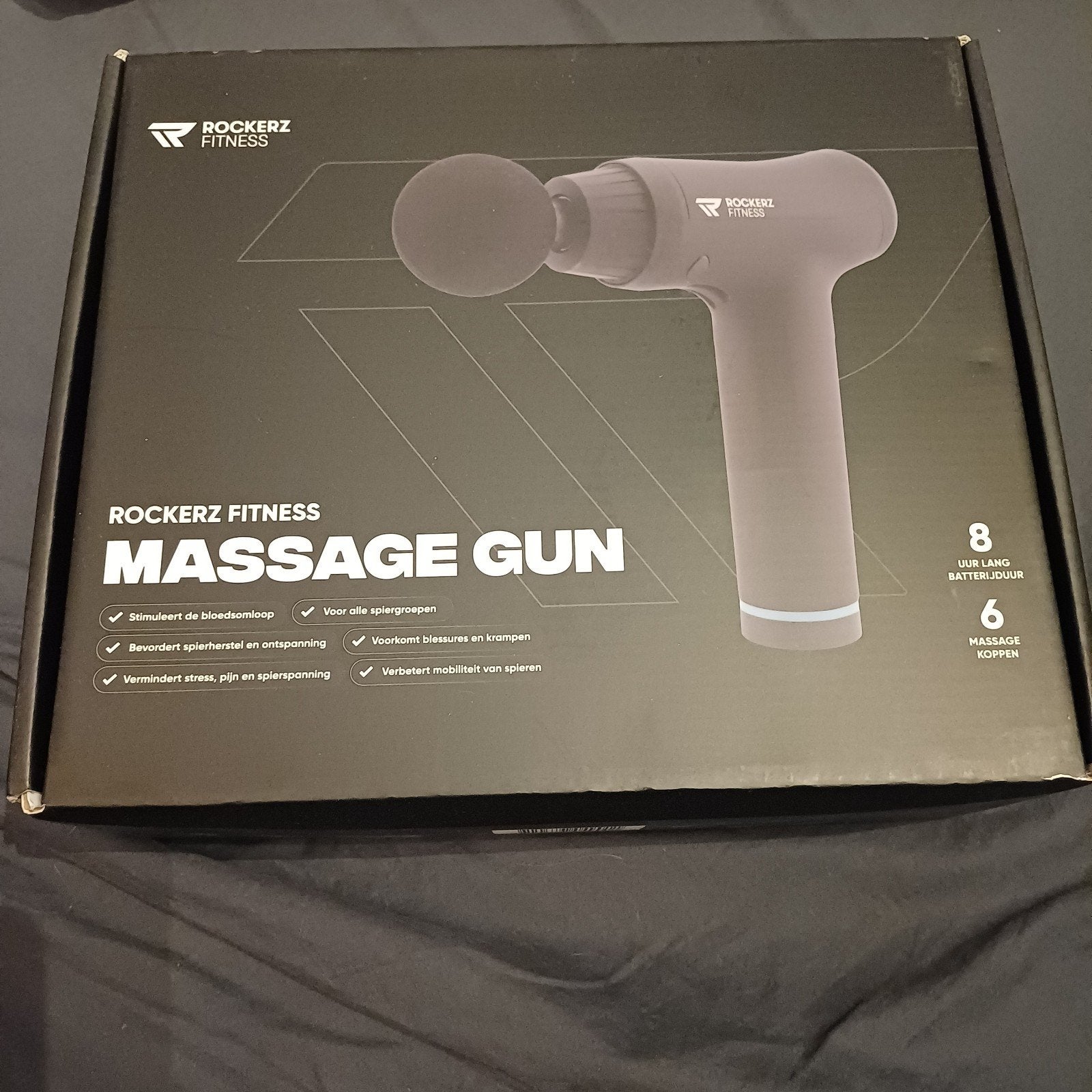 Rockerz Fitness Massage Gun - Nieuw in doos, Ophalen of Verzenden