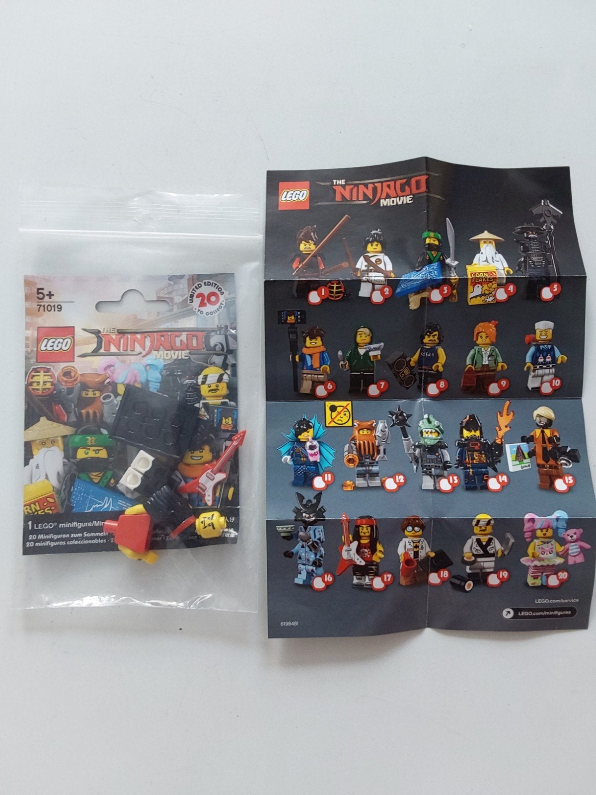 Lego 71019 The Lego Ninjago Nr 2 Minifigures nr. 17 🆕️, Lego, Nieuw, Inclusief instructies, Ophalen of Verzenden