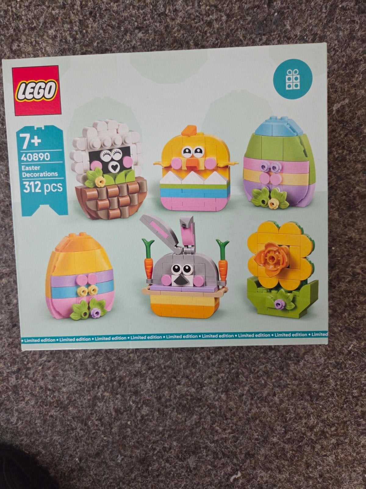 LEGO 40890 Paasdecoraties - Limited Edition, Ophalen of Verzenden, Nieuw, Overige merken