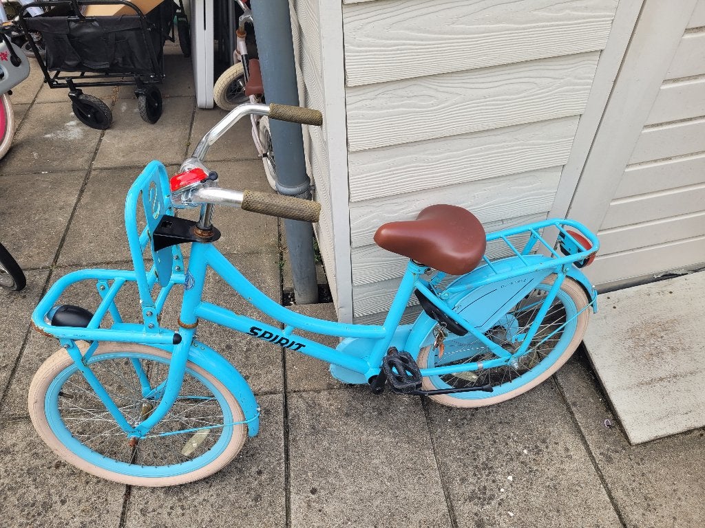 Blauw spirit 20 inch fiets, Ophalen, Terugtraprem, Gebruikt, Spirit