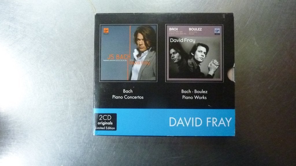 David Fray - Bach Piano Concertos & Bach-Boulez Piano Works, Overige typen, Ophalen of Verzenden, Zo goed als nieuw, Classicisme