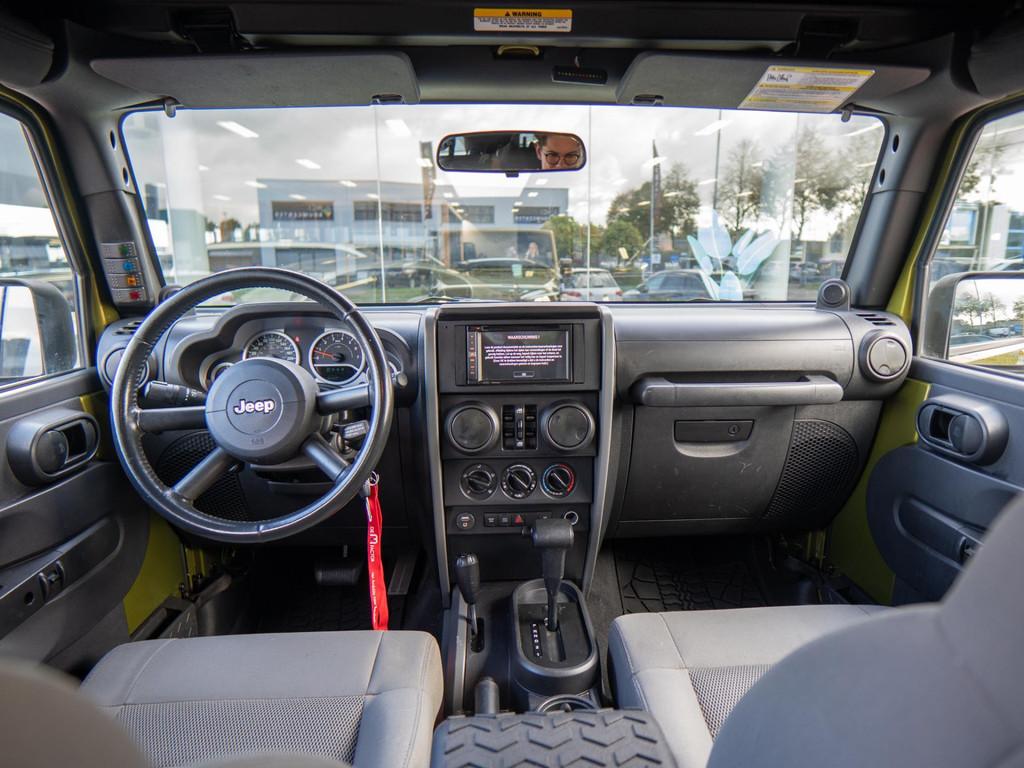 Jeep Wrangler Unlimited 3.8 Sport | Trekhaak | Cruise | Lier, Auto's, Gebruikt, 1836 kg, 907 kg, Cabriolet