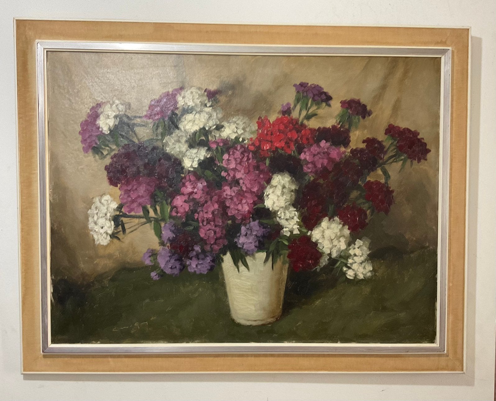 C.M. van Rooy - Bloemstilleven, Antiek en Kunst, Ophalen of Verzenden