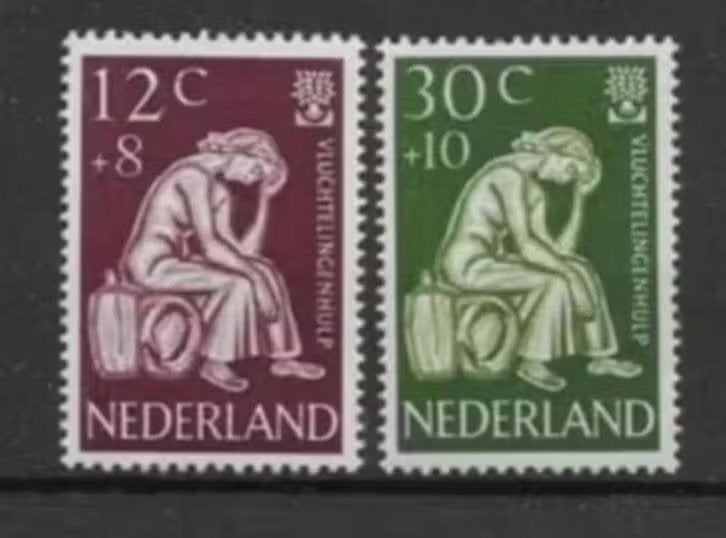 nederland nvph 736 - 737 (pf), Verzenden, Na 1940, Postfris