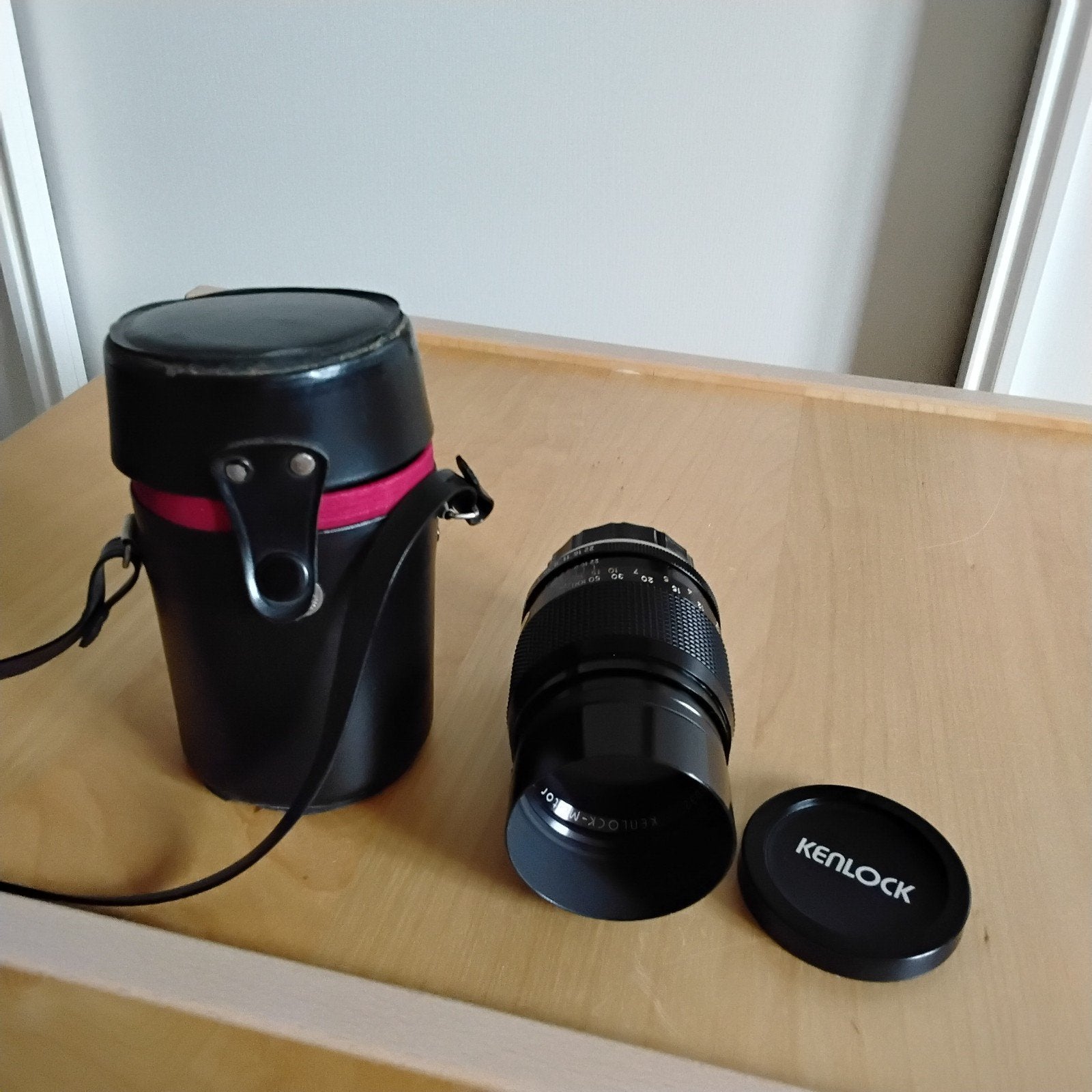 Kenlock 55 mm lens in tasje, Ophalen of Verzenden