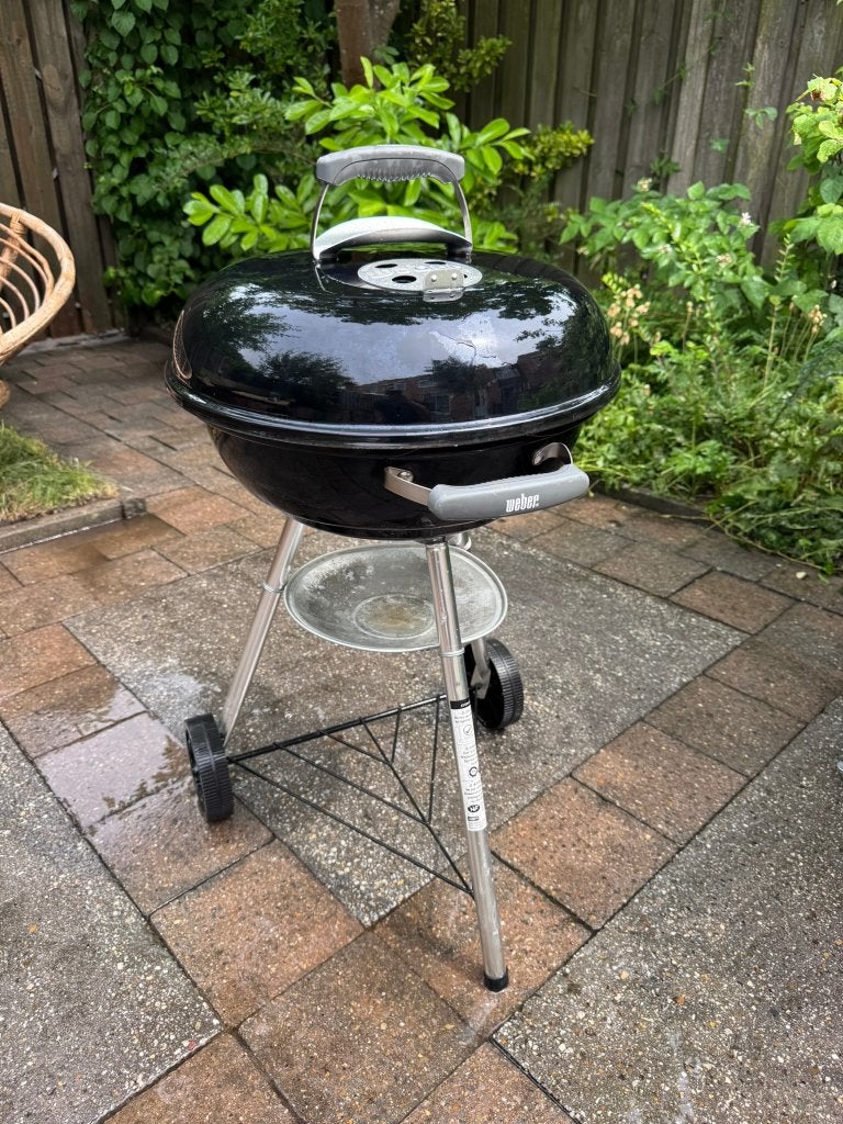 Weber Compact Kettle 47, Tuin en Terras, Houtskoolbarbecues, Ophalen, Zo goed als nieuw, Weber