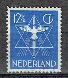 Nederland 1933 nr. 256 Vredessymbool GEST1, Verzenden, Gestempeld, Overige thema's