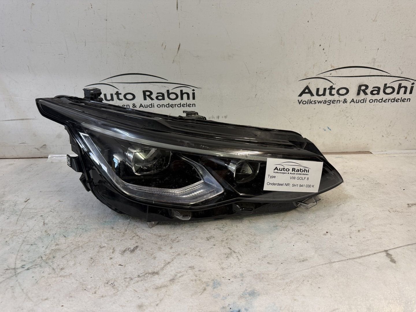 Volkswagen Golf 8 5H Led Koplamp Rechts Voor 5H1941036K, Auto-onderdelen, Verlichting, Gebruikt, -, Volkswagen, -