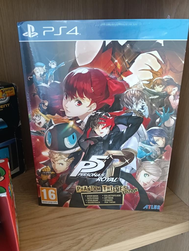 Persona 5 Royal Phantom Thieves Edition PS4 (Nieuw), Spelcomputers en Games, Ophalen, 1 speler, Nieuw, Role Playing Game (Rpg)