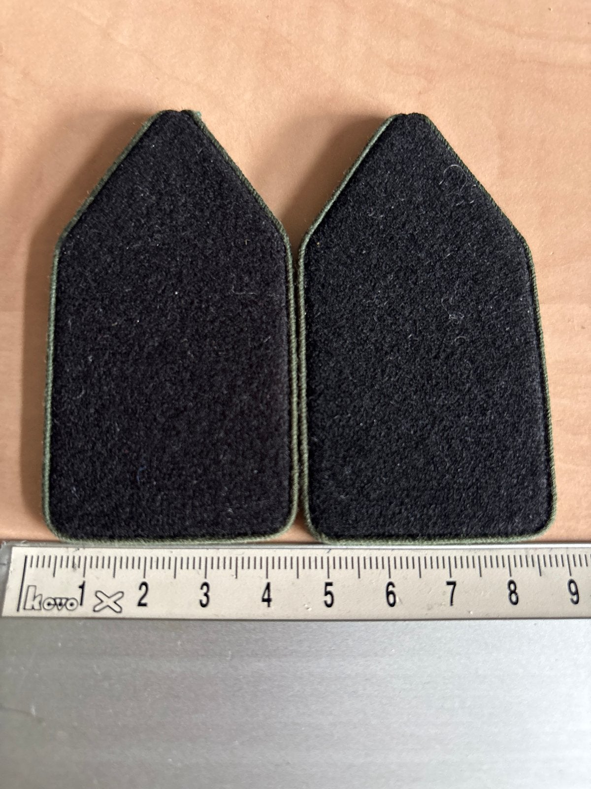 Ongebruikte Kraagpatten Korps Commando Troepen, Verzamelen, Verzenden, Landmacht, Nederland, Embleem of Badge