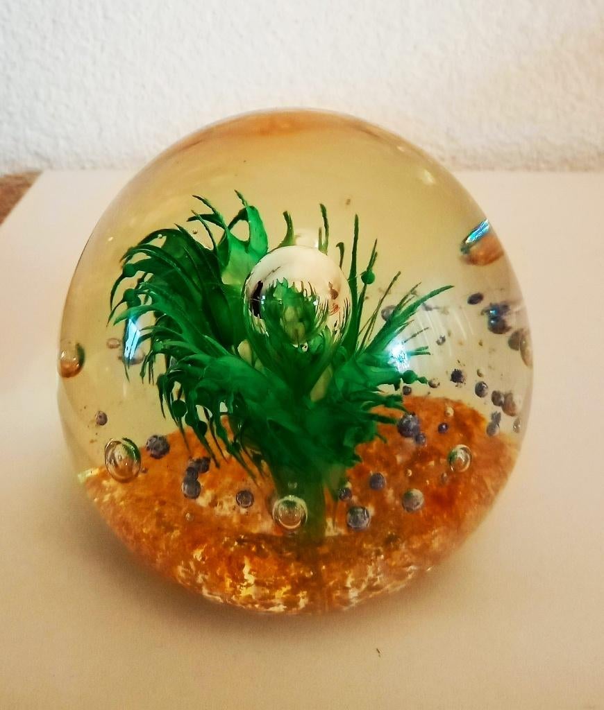 Presse papier / paperweight. groot., Antiek en Kunst, Antiek | Glas en Kristal, Ophalen of Verzenden