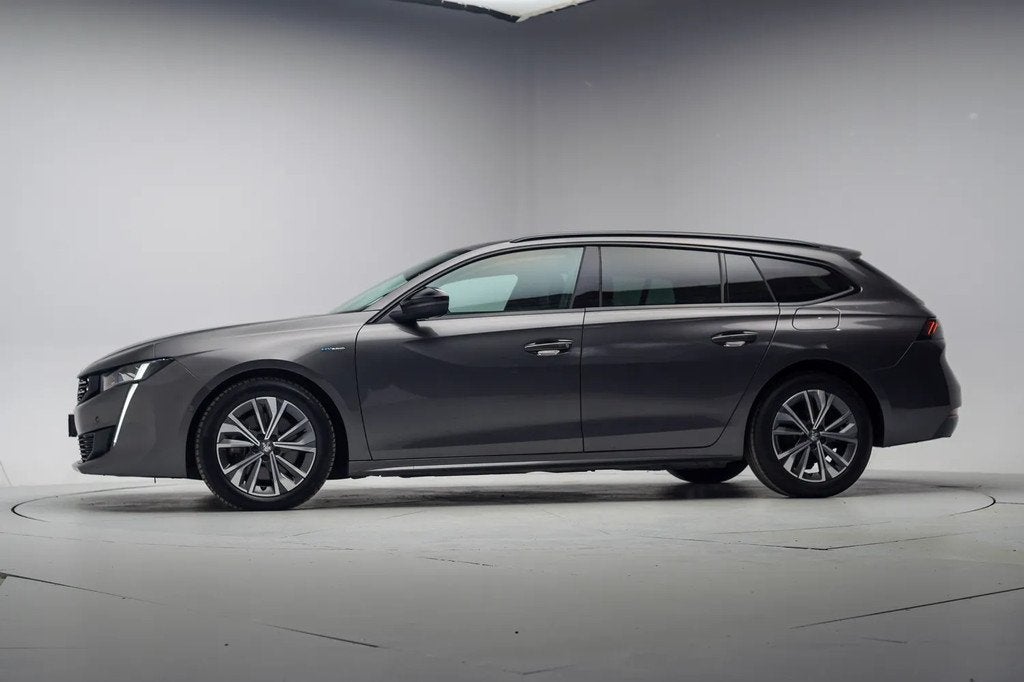 Peugeot 508 SW 1.6 HYbrid 224pk Allure Aut. [ LED Adapt.crui, Auto's, Peugeot, 745 kg, Gebruikt, Parkeersensor, 4 cilinders