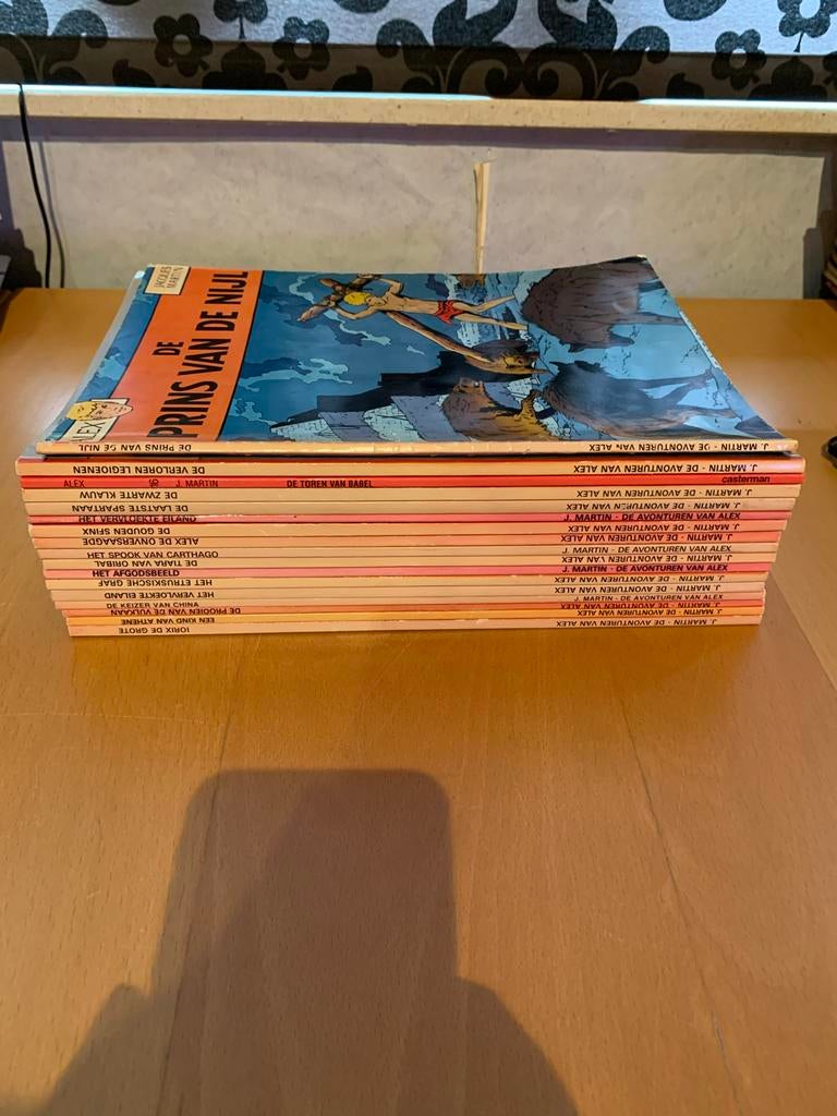 Alex -  serie (17stripboeken) - Jacques Martin, Complete serie of reeks, Ophalen of Verzenden, Zo goed als nieuw