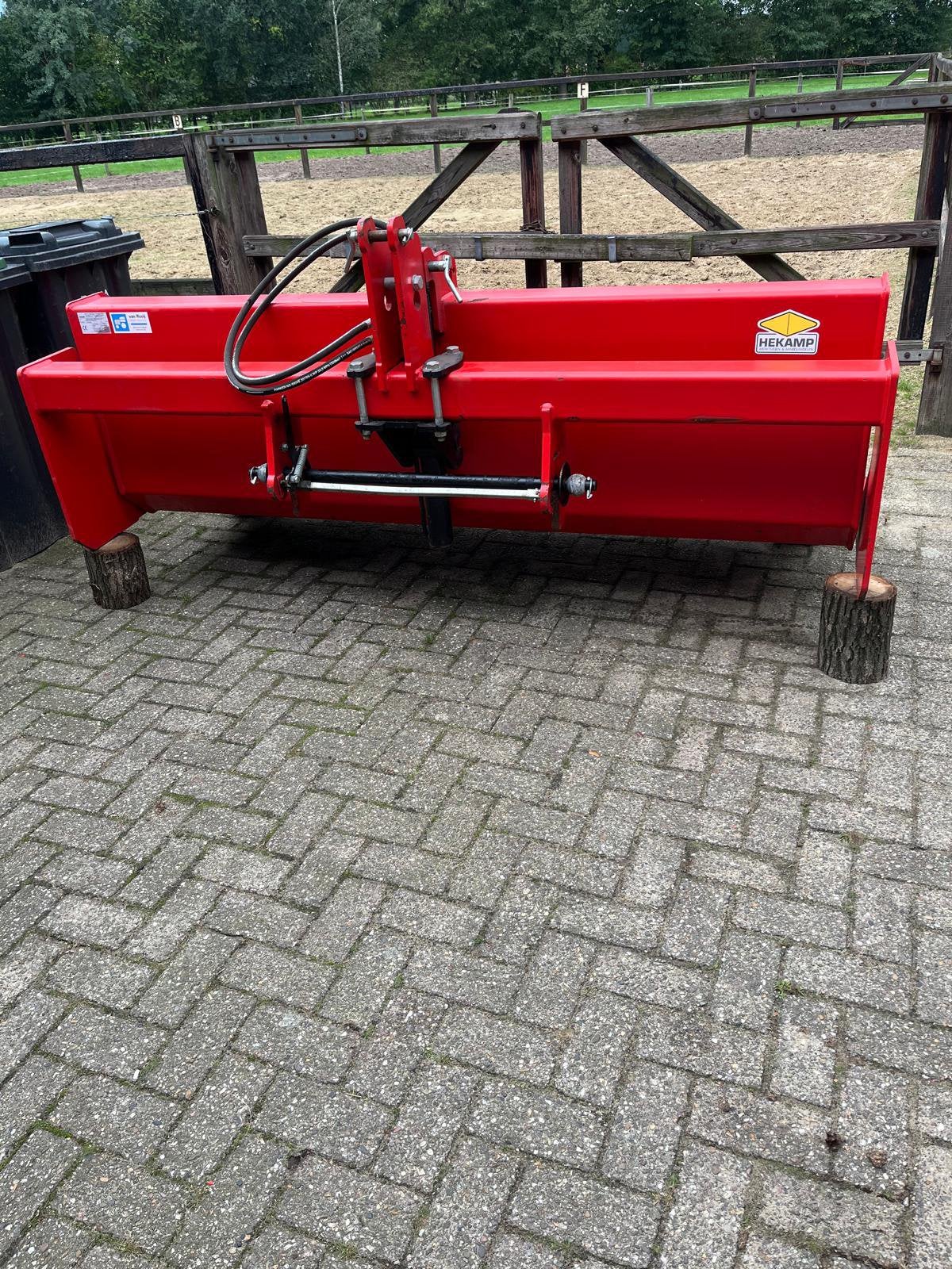 Hekamp bak 225 hydraulisch, Ophalen, Grondbewerking