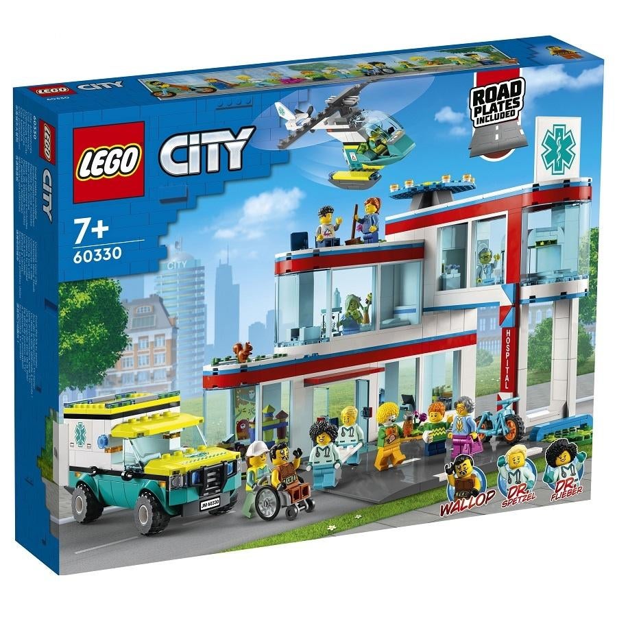 LEGO City 60330 Ziekenhuis * ‘t LEGOhuis *, Lego, Nieuw, Ophalen of Verzenden, X